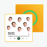 מגנט מוזיקה אישי בהתאמה אישית עם תמונה ושיר אהוב, מתנה מקורית ומרגשת לכל אירוע.